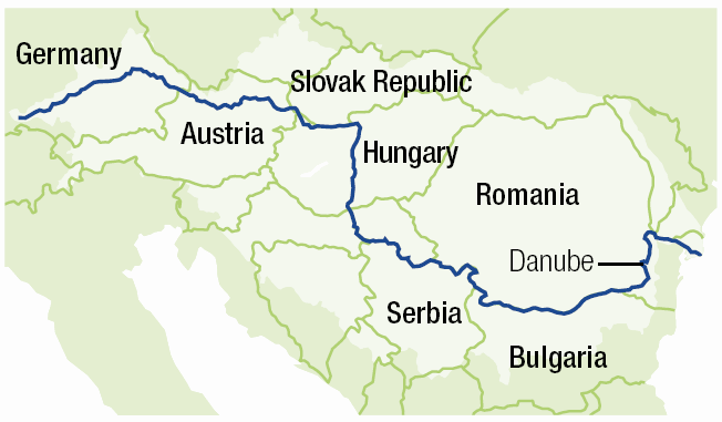 danube river europe. Danube River amp; economics